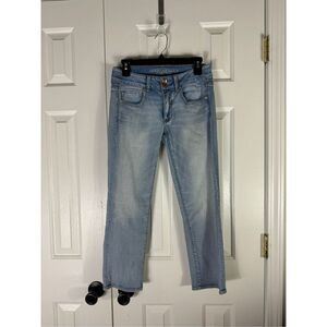 American Eagle Womens Artist Crop Jeans Size 6R